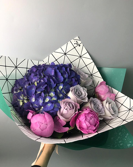 Bouquet of Northern Lights flowers delivered to Rudniy