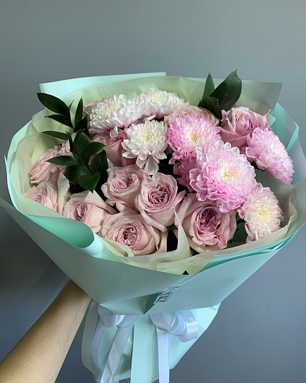 Assembled bouquet with delivery to Astana