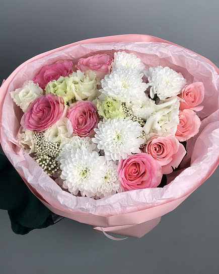 Assembled bouquet with delivery to Astana