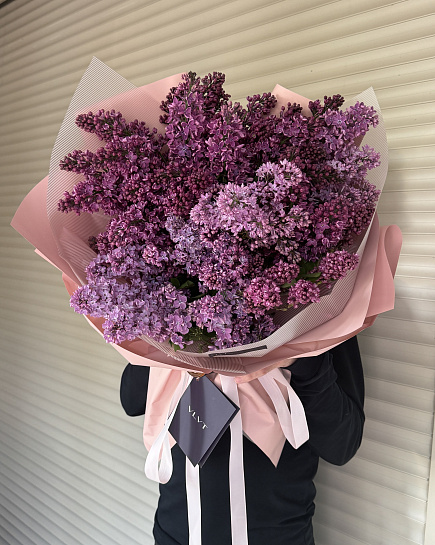 Bouquet of Lilac flowers delivered to Almaty