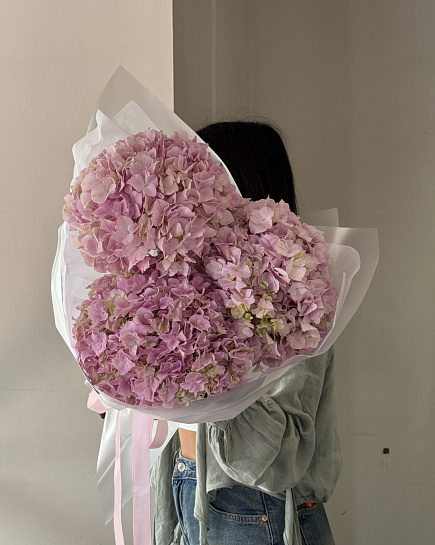 Cloud of Hydrangeas with delivery to Almaty