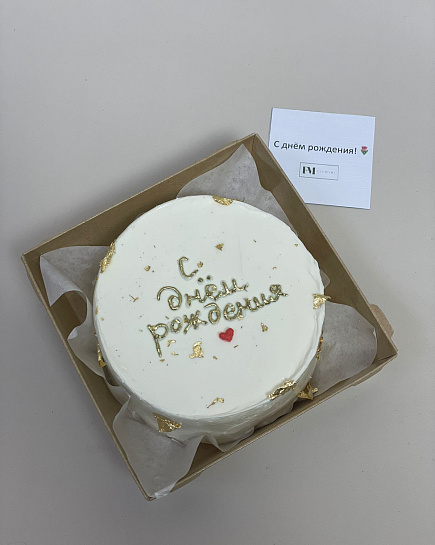 Бенто торт " С днём рождения" с доставкой по Астане