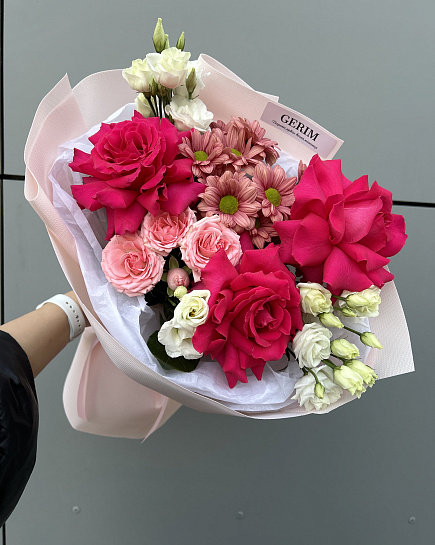 Assembled bouquet with delivery to Astana