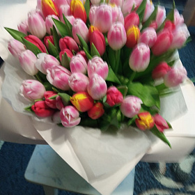 At the recipient's