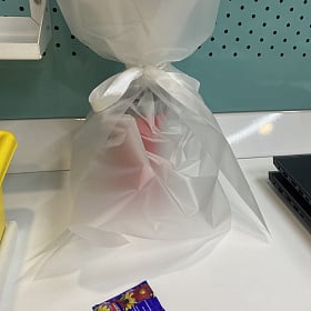 У получателя