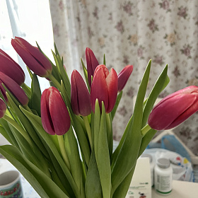 У получателя