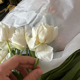 У получателя