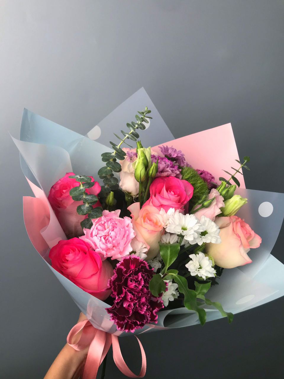 Bouquet with roses Little joy Bouquet with roses Little joy