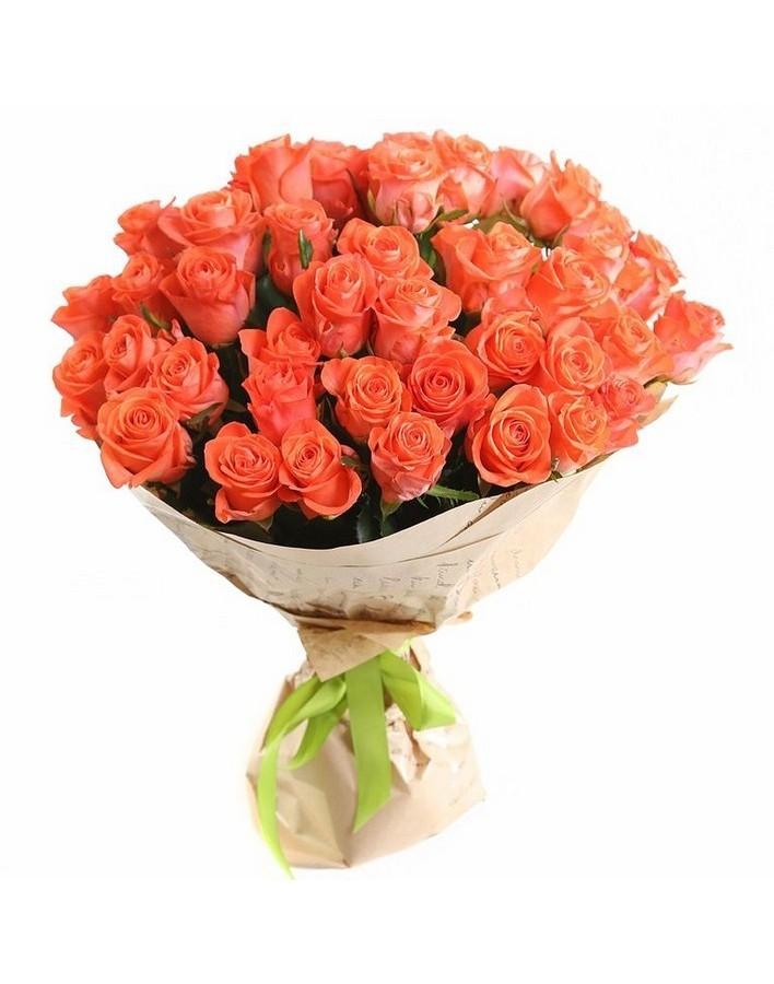 Bouquet of 51 carrot roses