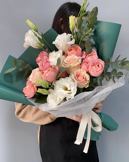 Bouquet of Delicate Bouquet In Emerald Design ❤ flowers delivered to Almaty