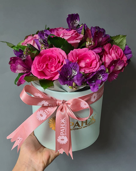 Bouquet of Aster magic flowers delivered to Almaty
