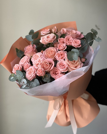 Bouquet of Emilia flowers delivered to Almaty