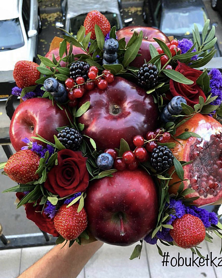 Bouquet of Berry flowers delivered to Almaty