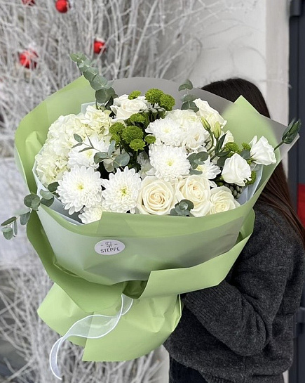 Bouquet of Forest Nymph flowers delivered to Shymkent