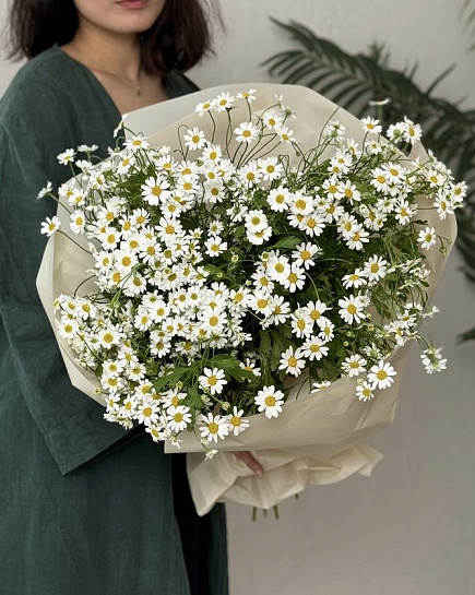 Bouquet of Field daisies in a bouquet flowers delivered to Almaty