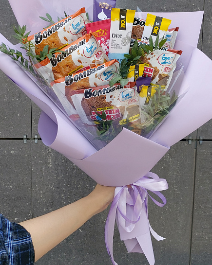 Bouquet of Healthy sweets flowers delivered to Pavlodar