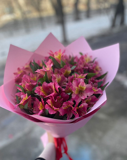 Bouquet of Gentle flowers delivered to Almaty