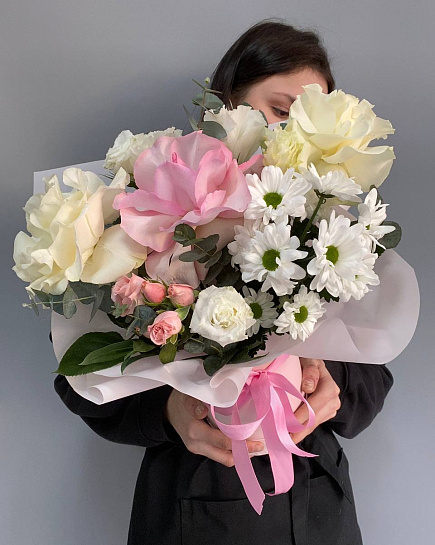 Bouquet of Composite Box ❤ flowers delivered to Almaty