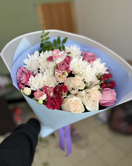 Bouquet of Eurobouquet Eva flowers delivered to Rudniy