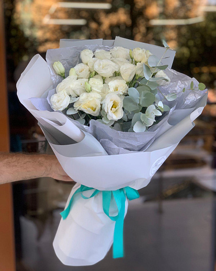 Bouquet of Bouquet of lisianthus flowers delivered to Almaty