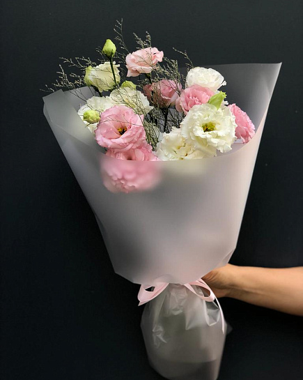 Bouquet of Bouquet of eustoma flowers delivered to Almaty