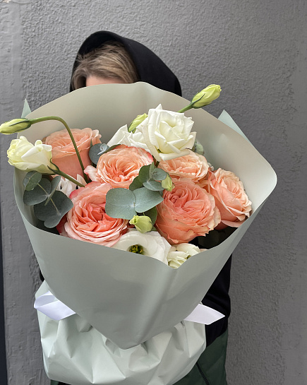 Bouquet of Caprice flowers delivered to Almaty