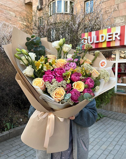 Bouquet of True love flowers delivered to Almaty