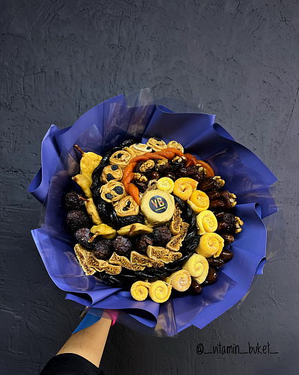 Bouquet of Bouquet of dried fruits flowers delivered to Almaty