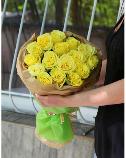 Bouquet of The rapture of summer flowers delivered to Astana