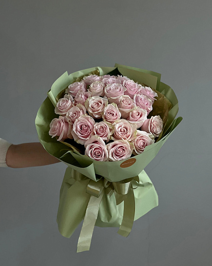 Bouquet of Bouquet of 25 roses flowers delivered to Astana