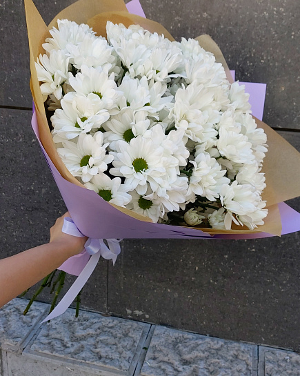 Моно хризантемы  с доставкой по Павлодаре