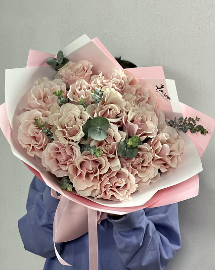 Bouquet of Pink mondial flowers delivered to Uralsk