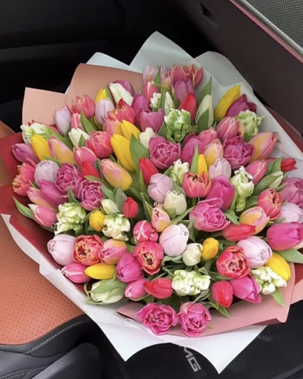 Bouquet of Premium  flowers delivered to Almaty