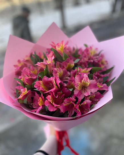 Bouquet of Gentle flowers delivered to Almaty