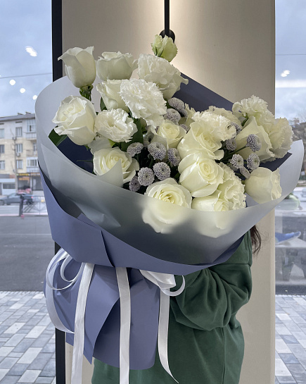 Bouquet of Pure thoughts flowers delivered to Shymkent