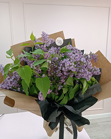 Bouquet of Lilacs flowers delivered to Almaty