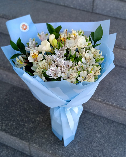 Bouquet of Alstromeria flowers delivered to Almaty