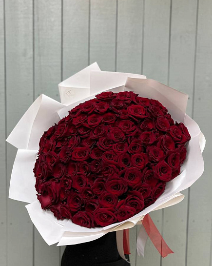 Bouquet of Bouquet of 101 Meter Roses flowers delivered to Atyrau