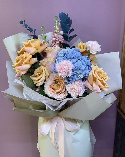Bouquet of Finished goods flowers delivered to Astana