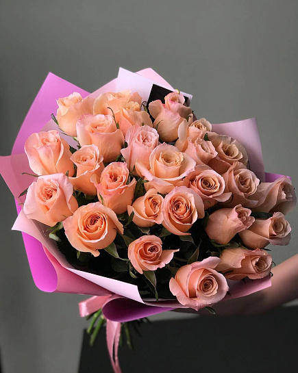 23 роз (оттенок на вкус флориста) с доставкой по Астане