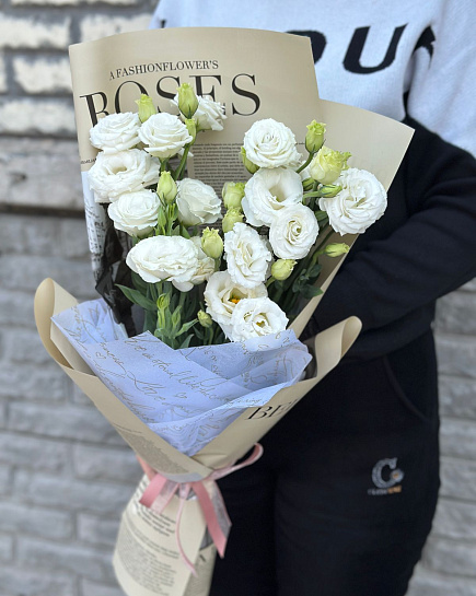 Bouquet of Bouquet of eustoma flowers delivered to Almaty