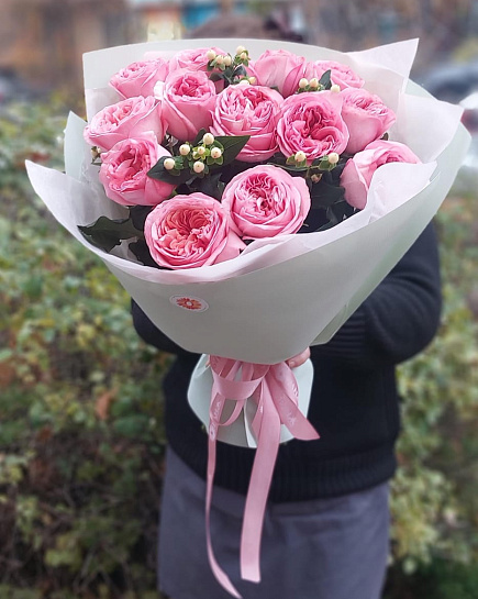 Bouquet of Tender love flowers delivered to Almaty