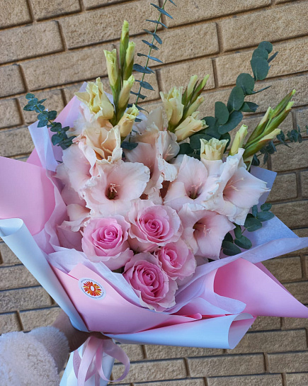 Bouquet of Exquisite floral flowers delivered to Almaty