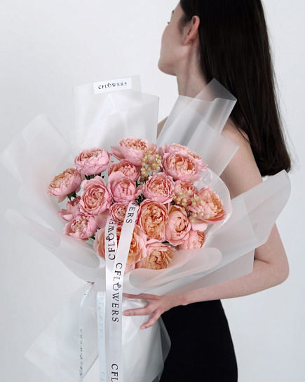Bouquet of Monobouquet Juliet flowers delivered to Astana