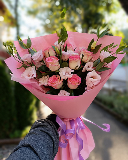 Bouquet of Beauty secrets flowers delivered to Almaty