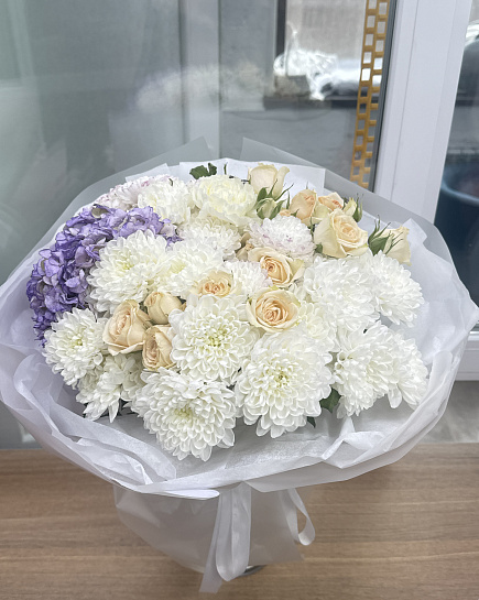 Bouquet of Assembled bouquet flowers delivered to Astana