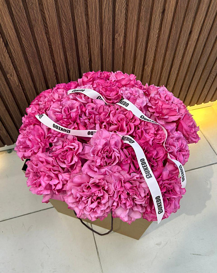 Bouquet of Pink marshmallow L flowers delivered to Shymkent