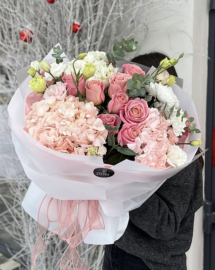 Bouquet of Irresistible flowers delivered to Shymkent