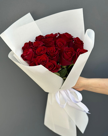 Букет из красных роз с доставкой по Алматы