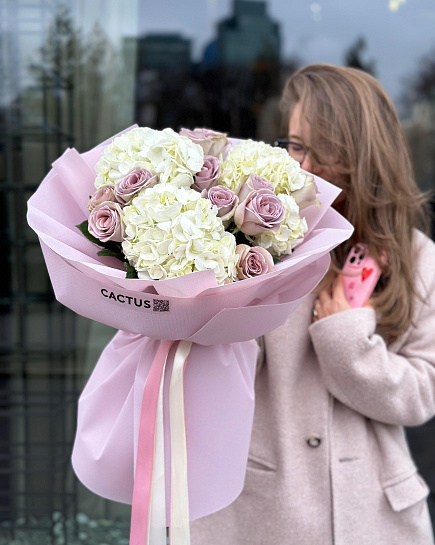 Bouquet of Bouquet «AROMA OF LOVE» flowers delivered to Astana